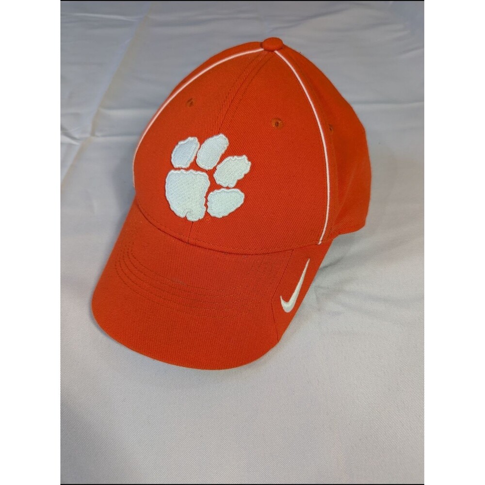 Nike Clemson Tigers Legacy91 Orange Baseball Cap Dri-Fit Adjustable